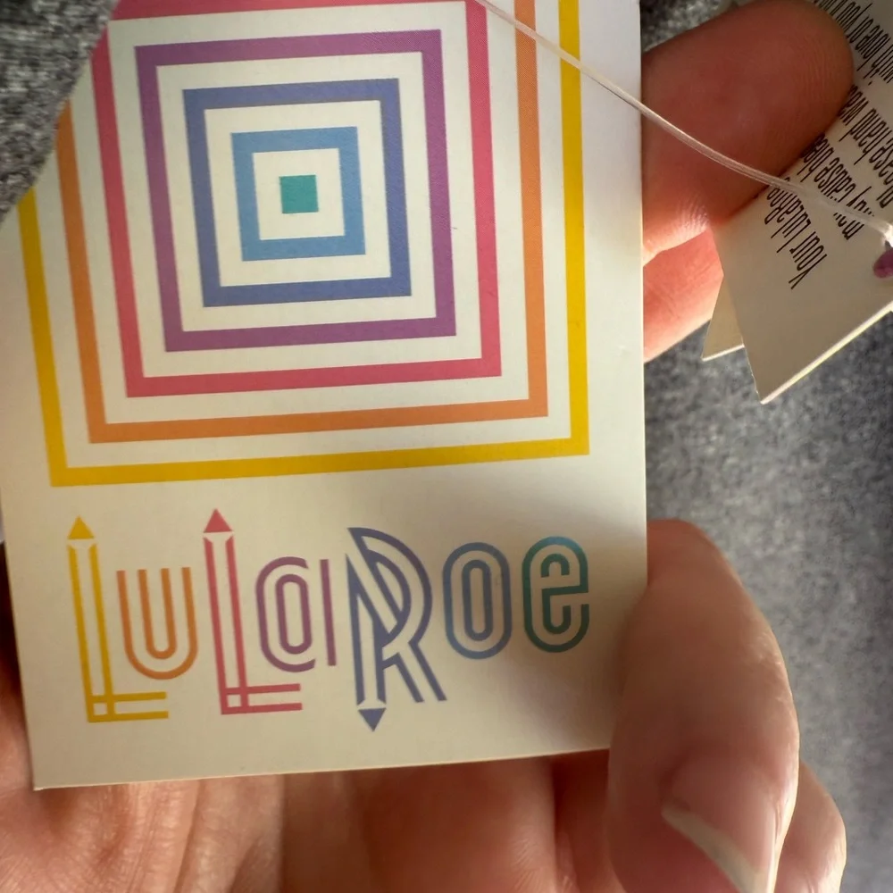 NEW WITH TAGS LuLaRoe Gray High Low Dress CARLY XXS - Picture 6 of 12